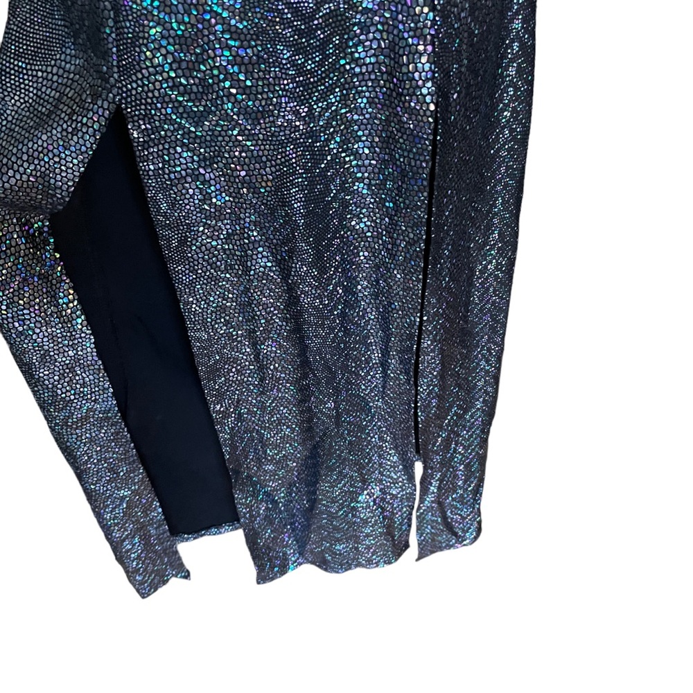 Shimmery Mermaid Halter Dress‎ - Picture 3 of 5